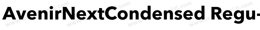 AvenirNextCondensed Regu字体转换